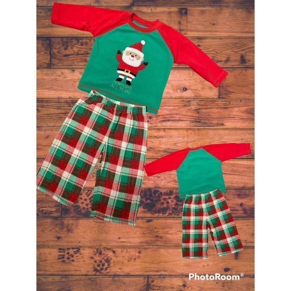 Just One You Christmas Pajamas Fleece 12m